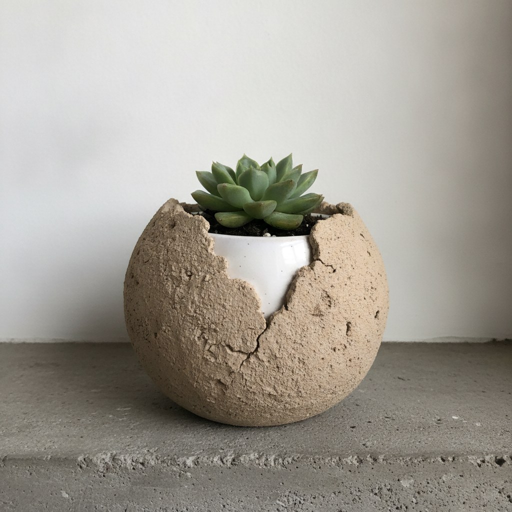 Tohum saksı — minimalist
